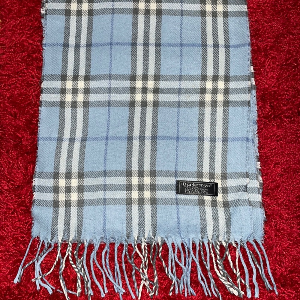 Authentic vintage Burberry scarf